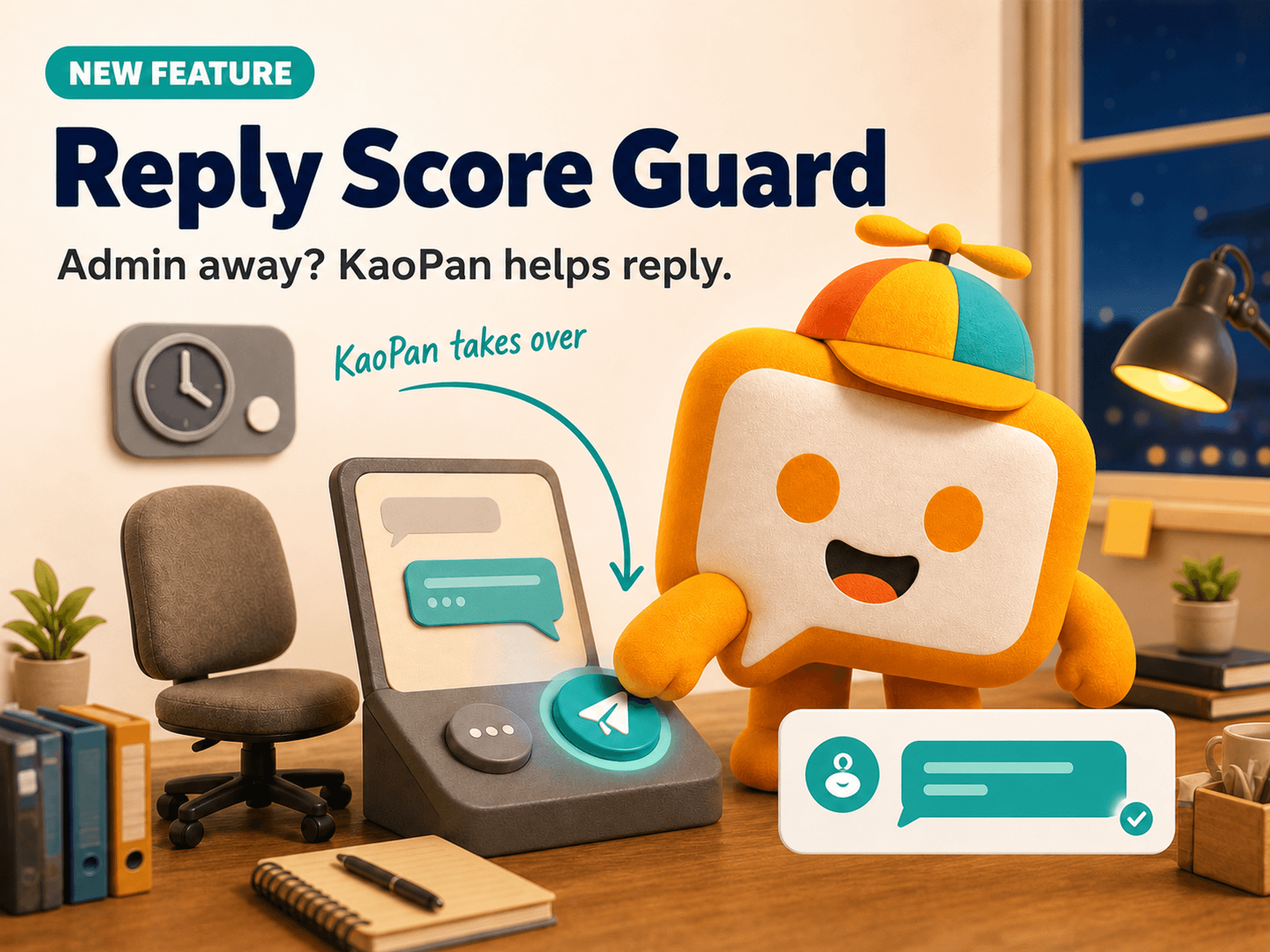 Reply Score Guard: Reply Faster Without Losing Points