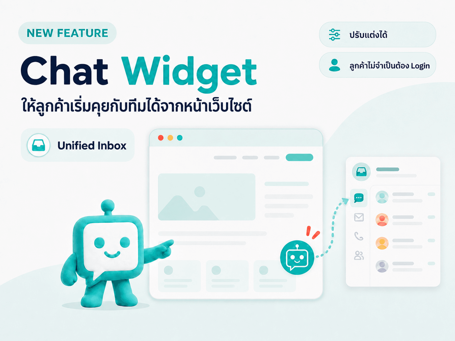 วิธีติดตั้ง Chat Widget ของ KaoJai.ai บนเว็บไซต์