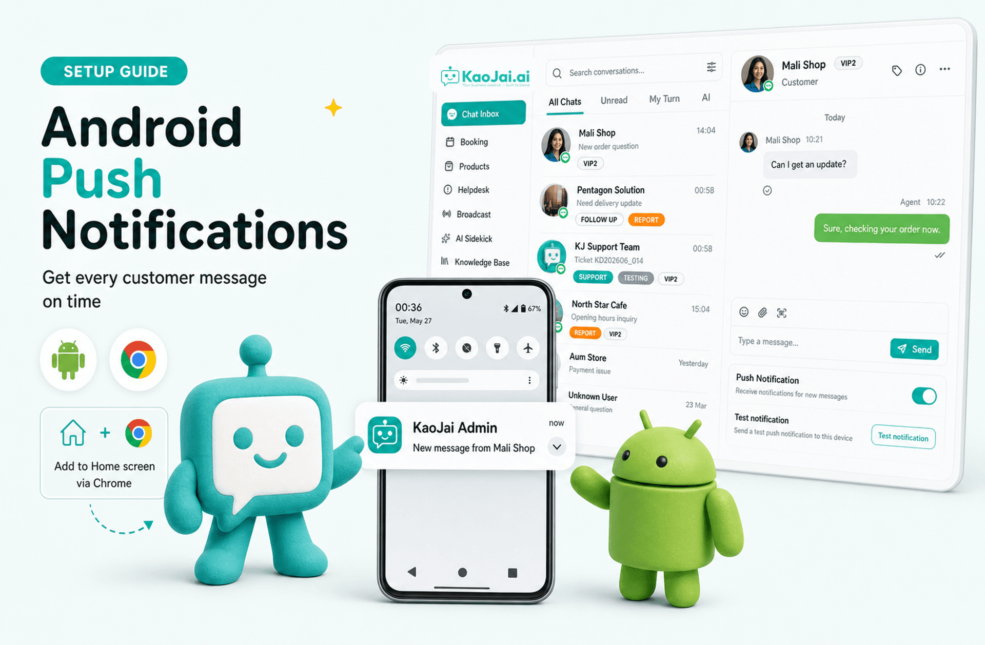 How to Get Push Notifications on an Android Phone