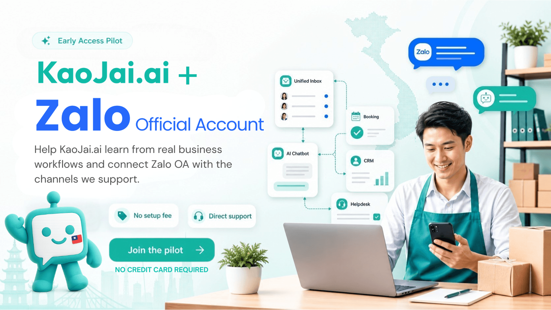 KaoJai.ai + Zalo Official Account Early Access Partner Program