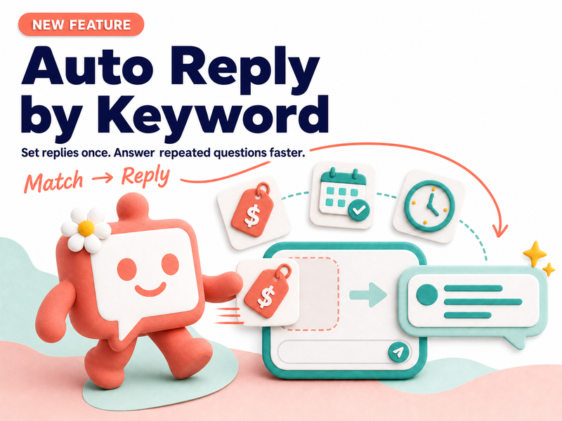 Auto Reply by Keyword: Answer Repeated Questions Faster