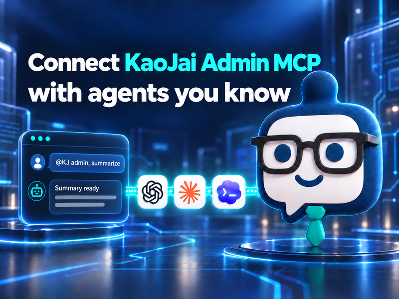 Connect KaoJai Admin MCP to ChatGPT, Claude, and Codex