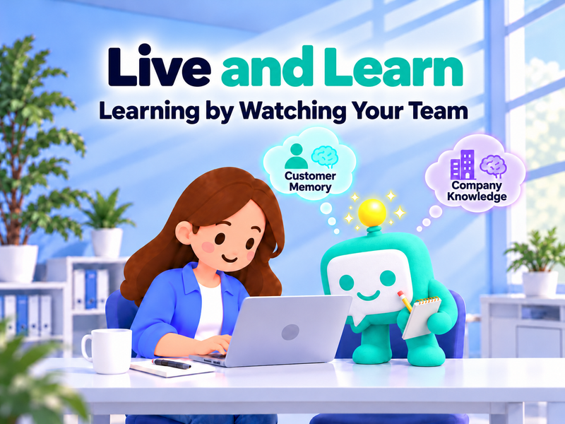 Live and Learn: Let N'KaoJai Learn by Watching Your Team